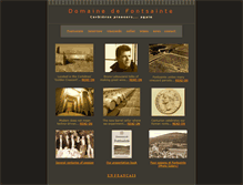 Tablet Screenshot of fontsainte.com